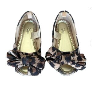 Gap Kids Brown Leopard Print Shoes